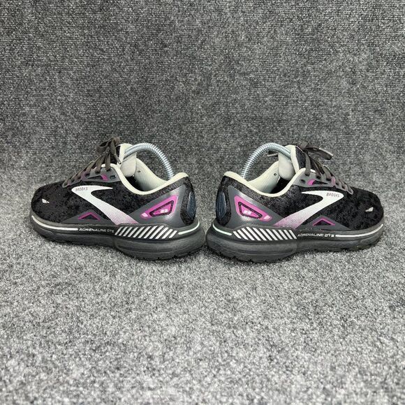 Brooks Adrenaline GTS 23 Running Shoes Women's 7 Grey Athletic Training Sneakers - Picture 7 of 12